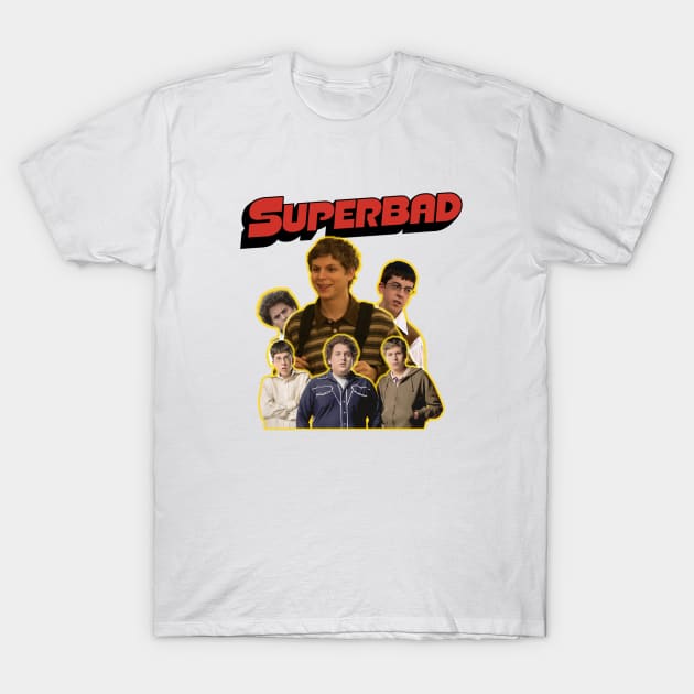 Superbad Movie T-Shirt by In every mood